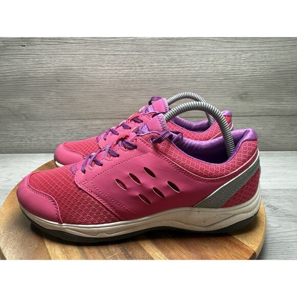 Vionic Venture Sneakers Athletic Walking Shoes Orthopedic Pink Women’s Size 8 - Picture 2 of 10